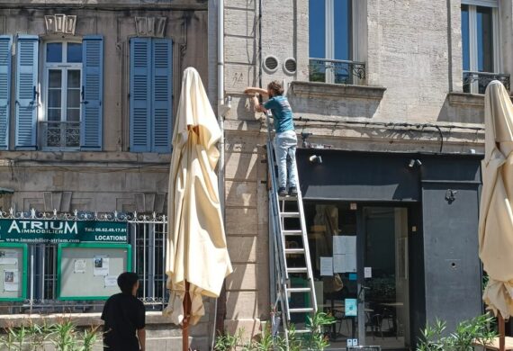 Installation discrète de climatisation à Avignon