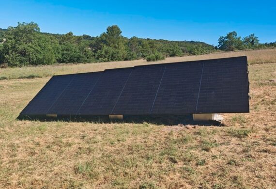 Installation performante de panneaux solaires à Méthamis